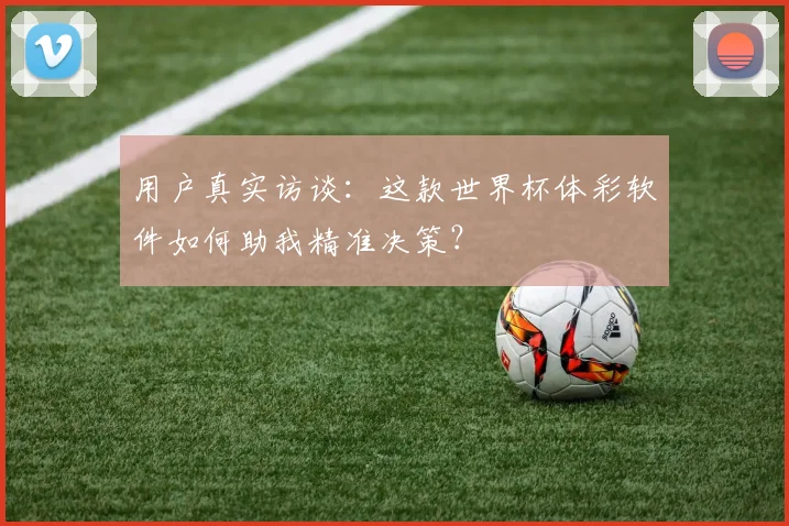 用户真实访谈：这款世界杯体彩软件如何助我精准决策？